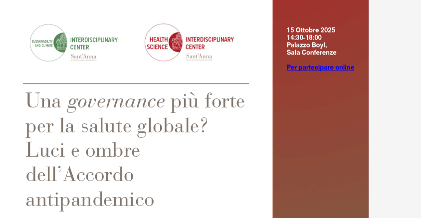Una governance più forte per la salute globale? Luci e ombre dell’Accordo antipandemico